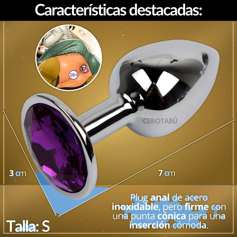 Plug Anal Acero Talla S - vista 3