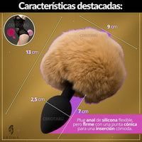 Plug Anal Bunny Silicona Talla S - vista 2
