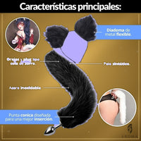 Kit Plug Zorro y Orejas Talla S - vista 2
