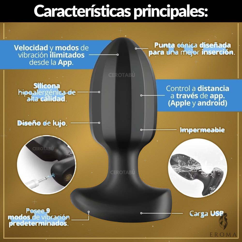 Plug Vibrador con App LoveSpouse - vista 2