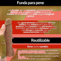 Funda Pene Texturizada 4D 16cm - vista 2