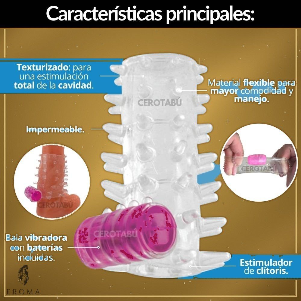 Anillo Vibrador Funda para Pene - vista 2