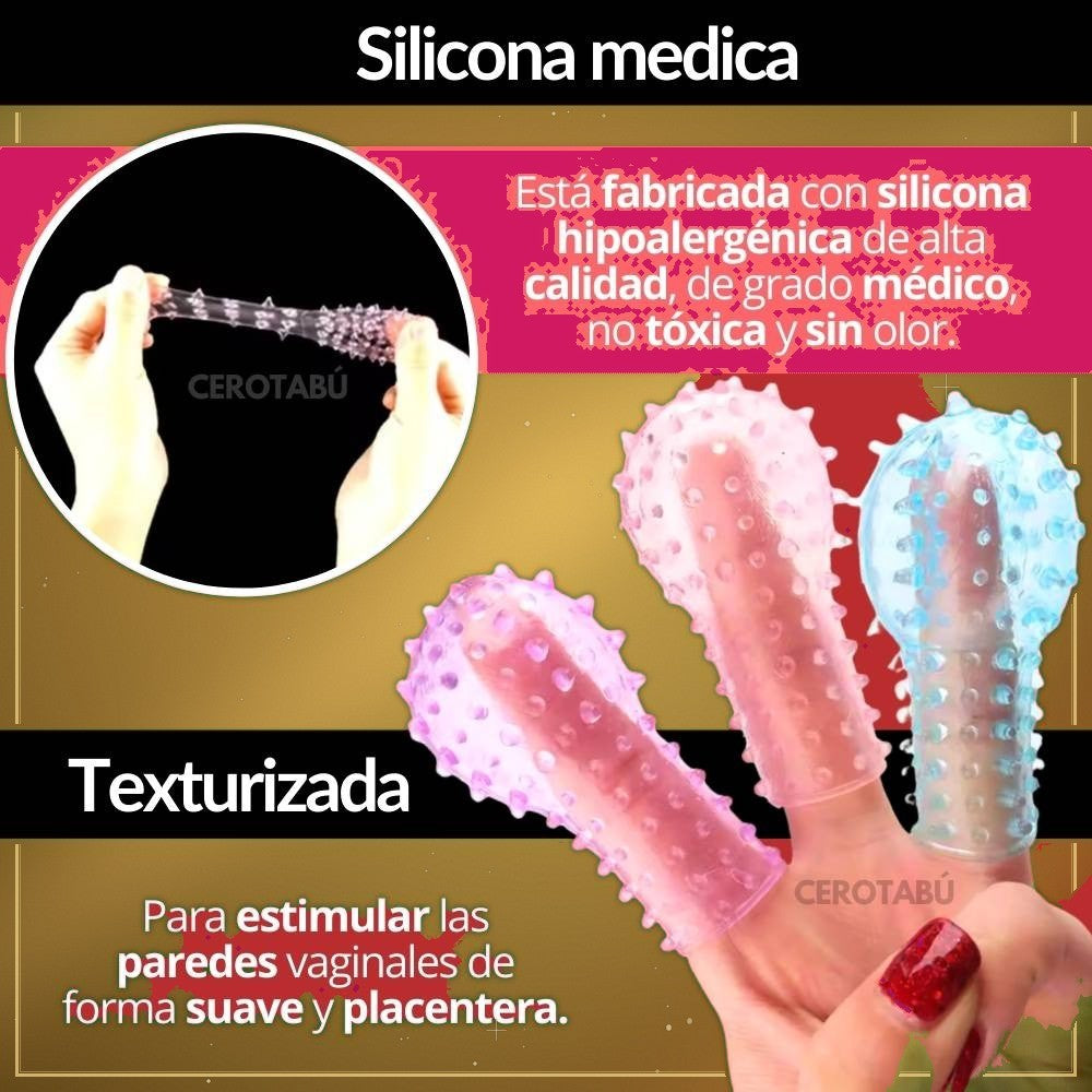 Funda Texturizada para Dedos 7 cm - vista 3