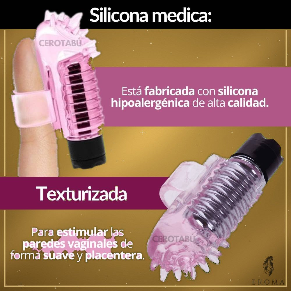 Funda Vibradora para Dedo Texturizada - vista 3