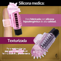 Funda Vibradora para Dedo Texturizada - vista 3