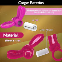 Anillo Vibrador Retardante con Estimulador - vista 3