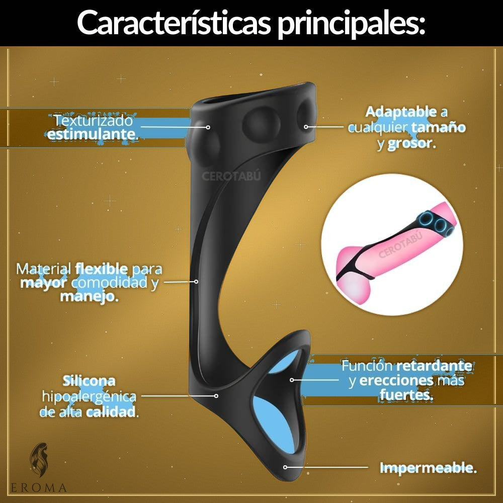 Anillo Retardante con Soporte para Testículos - vista 2