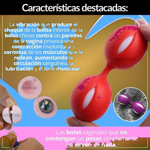 Bolas Chinas Kegel con Peso en Silicona - vista 2