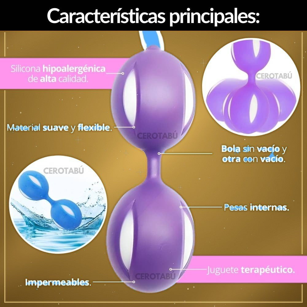 Bolas Chinas Kegel con Peso en Silicona - vista 3