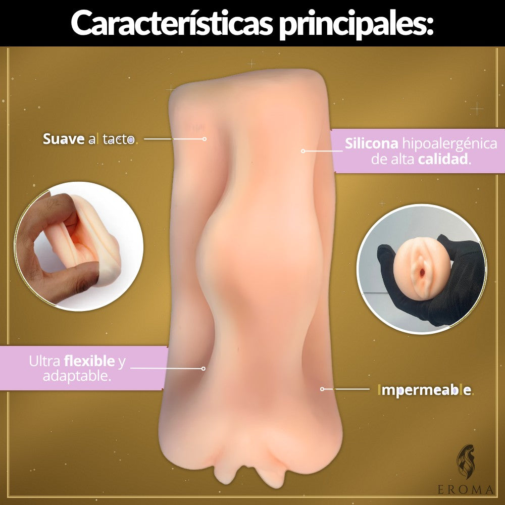 Masturbador Masculino Vagina Realista 4D - vista 2