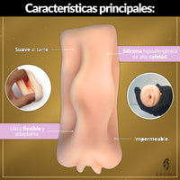 Masturbador Masculino Vagina Realista 4D - vista 2