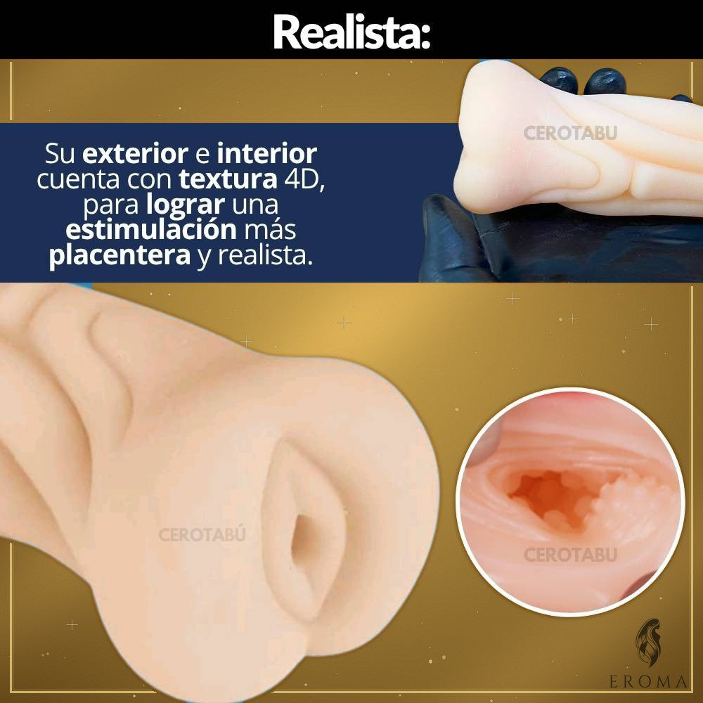Masturbador Masculino Vagina Realista 4D - vista 2
