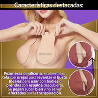 Cubre Pezón Levanta Busto Adhesivo Raise - vista 3
