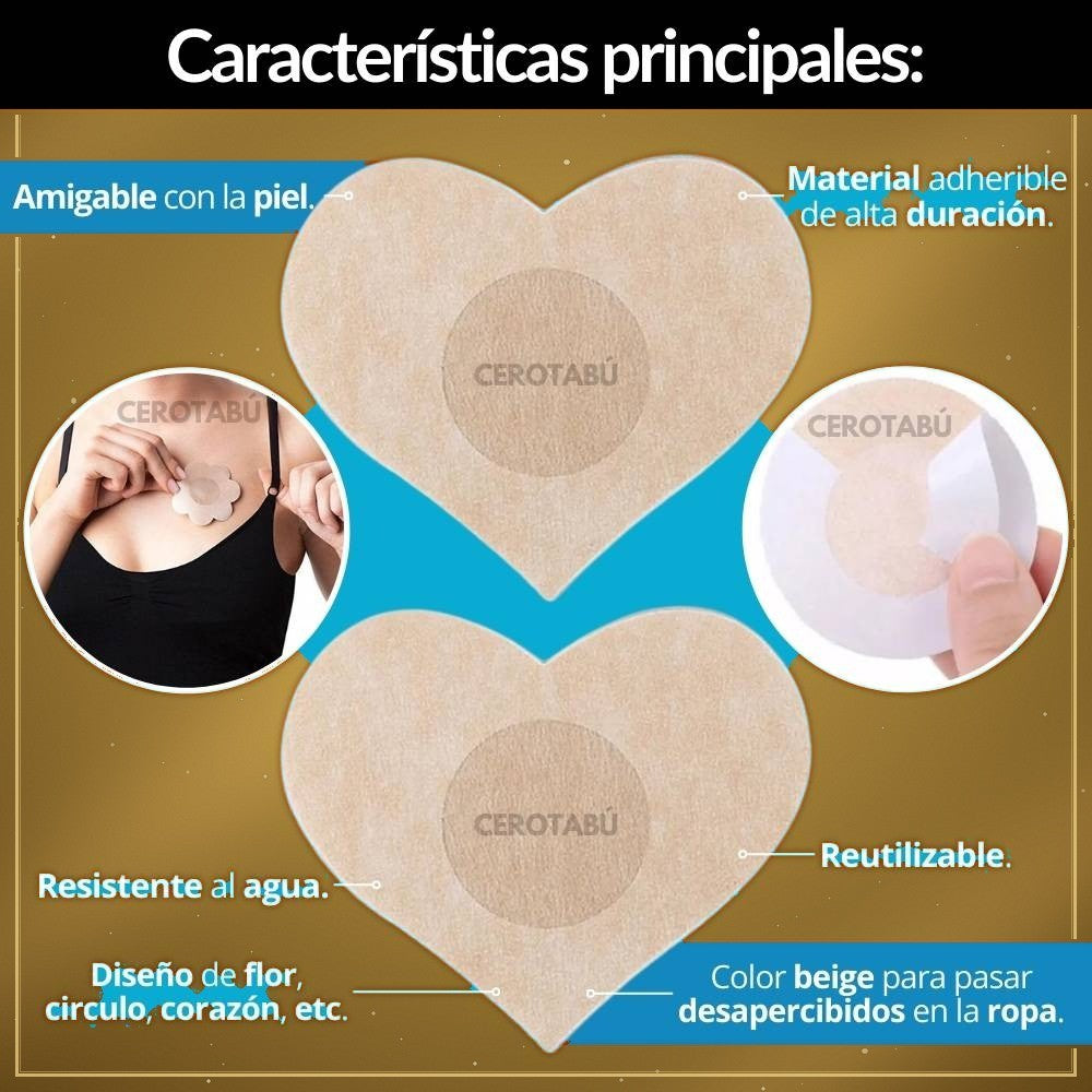 Cubre Pezones Hipoalergénicos X30 (15 Pares) - vista 3