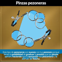 Pinzas para Pezones Bondage Ajustables - vista 3