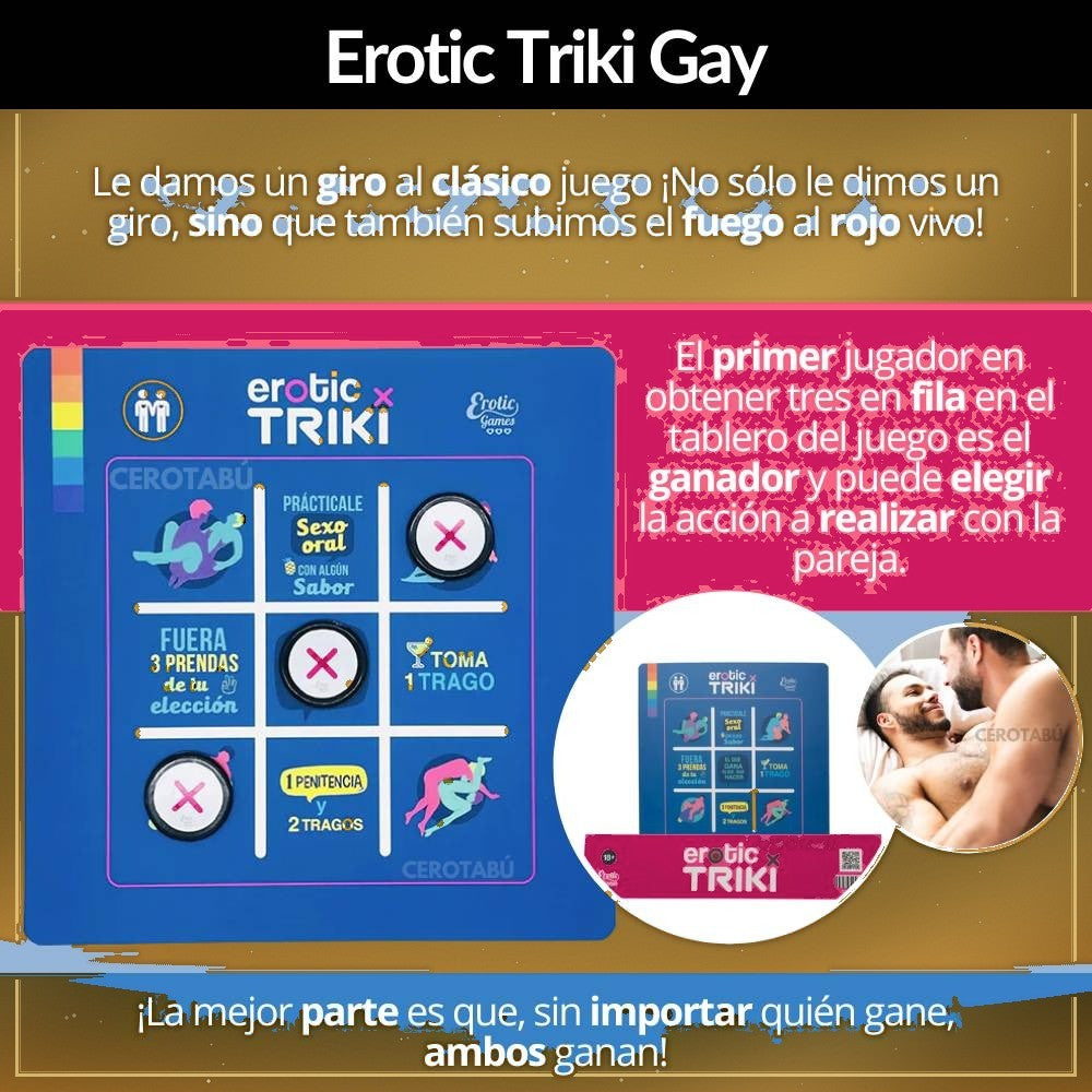 Juego de Mesa Erótico Triki para Parejas - vista 2