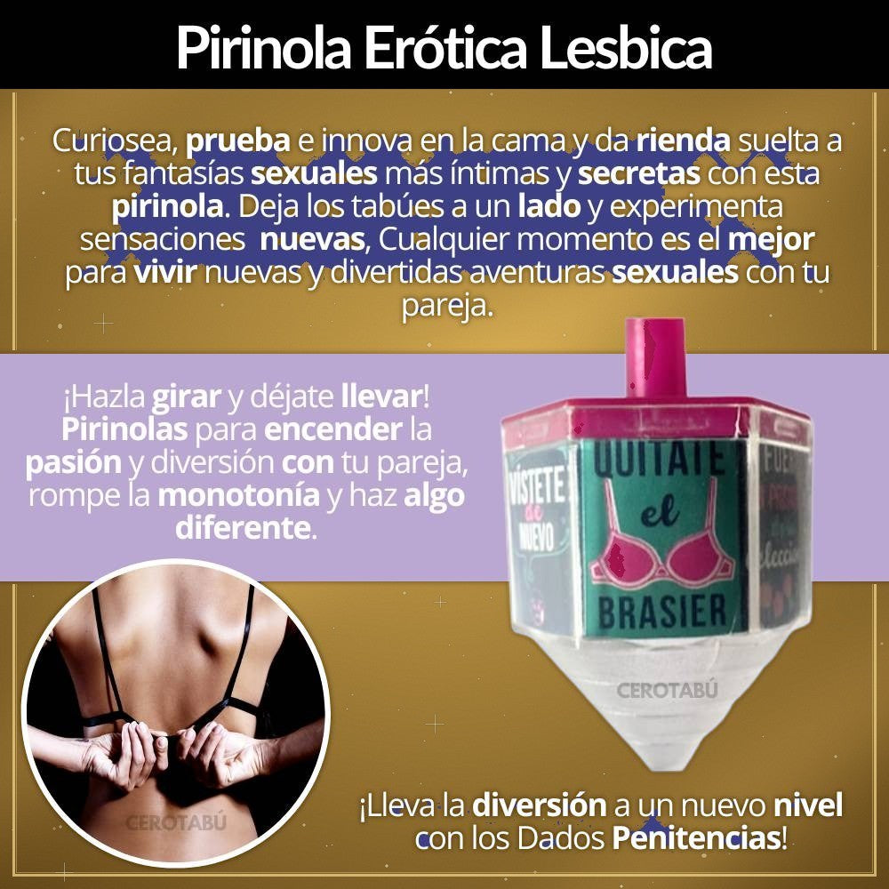 Pirinola Erótica de Prendas - vista 3