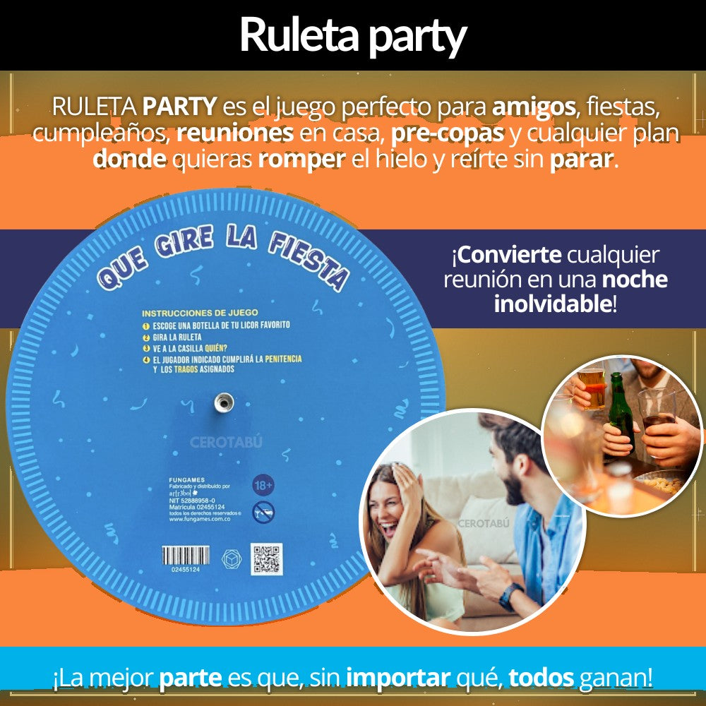 Ruleta Party Shots para Fiestas - vista 3