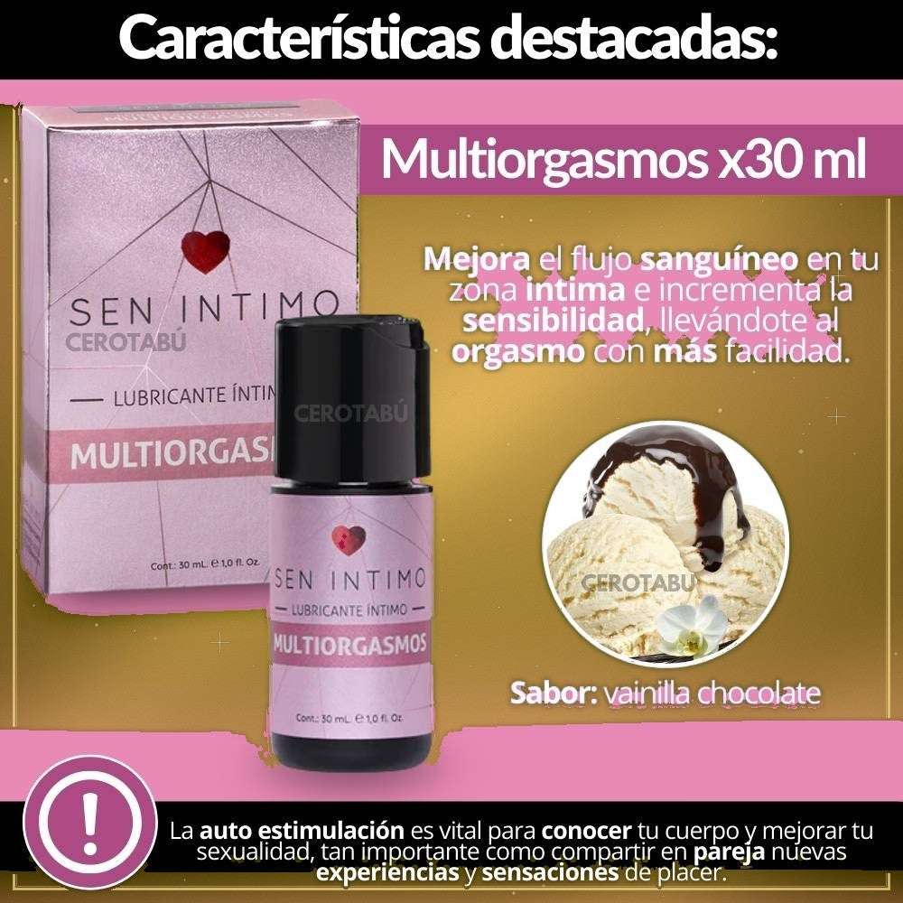 Lubricante Multiorgasmos Sen 30ml - vista 3