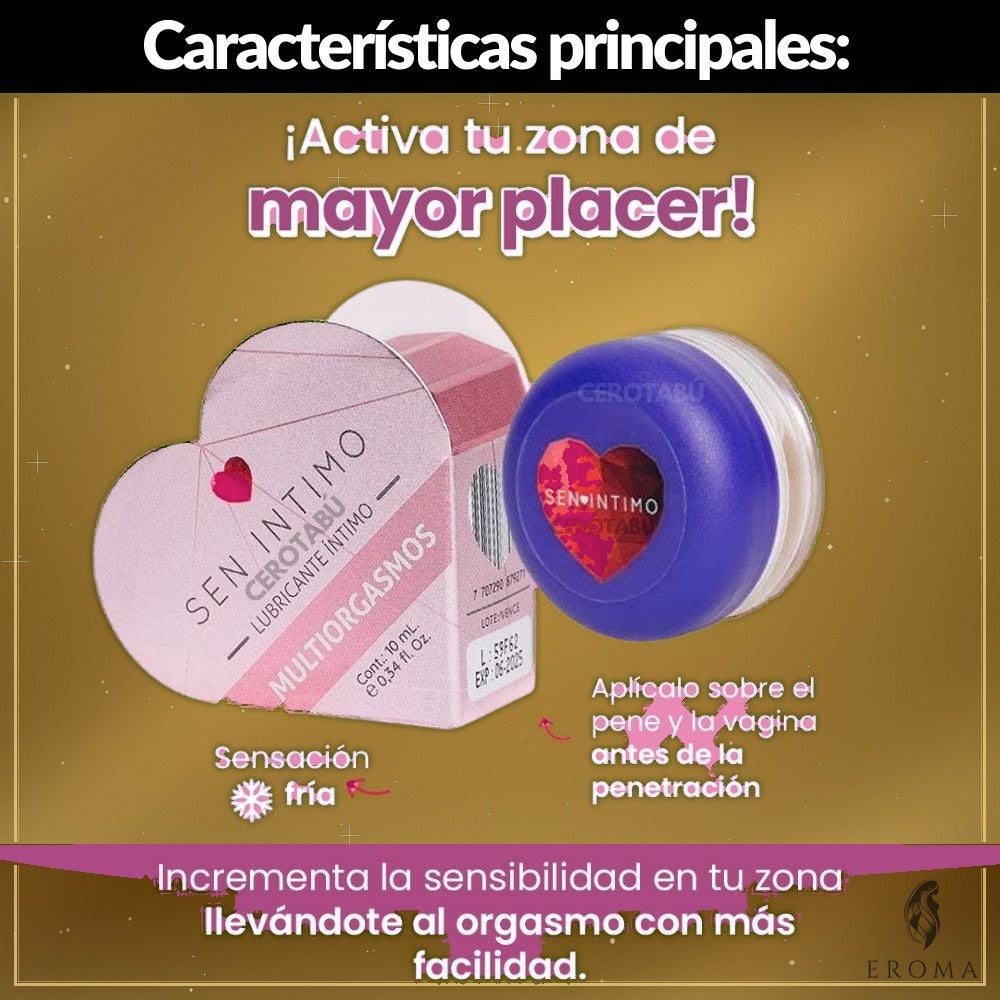Lubricante Multiorgasmo Sen 10ml - vista 2