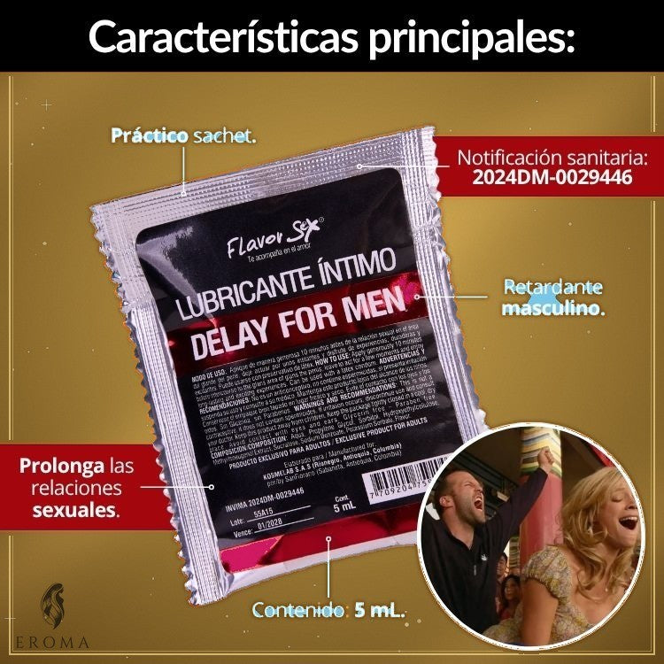 Retardante Masculino Flavor 5g - vista 2