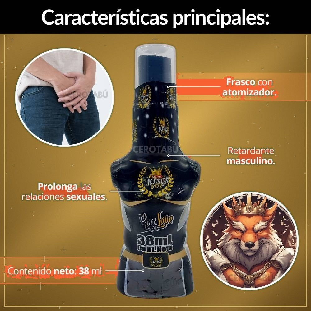 Retardante Masculino King Fox - vista 2