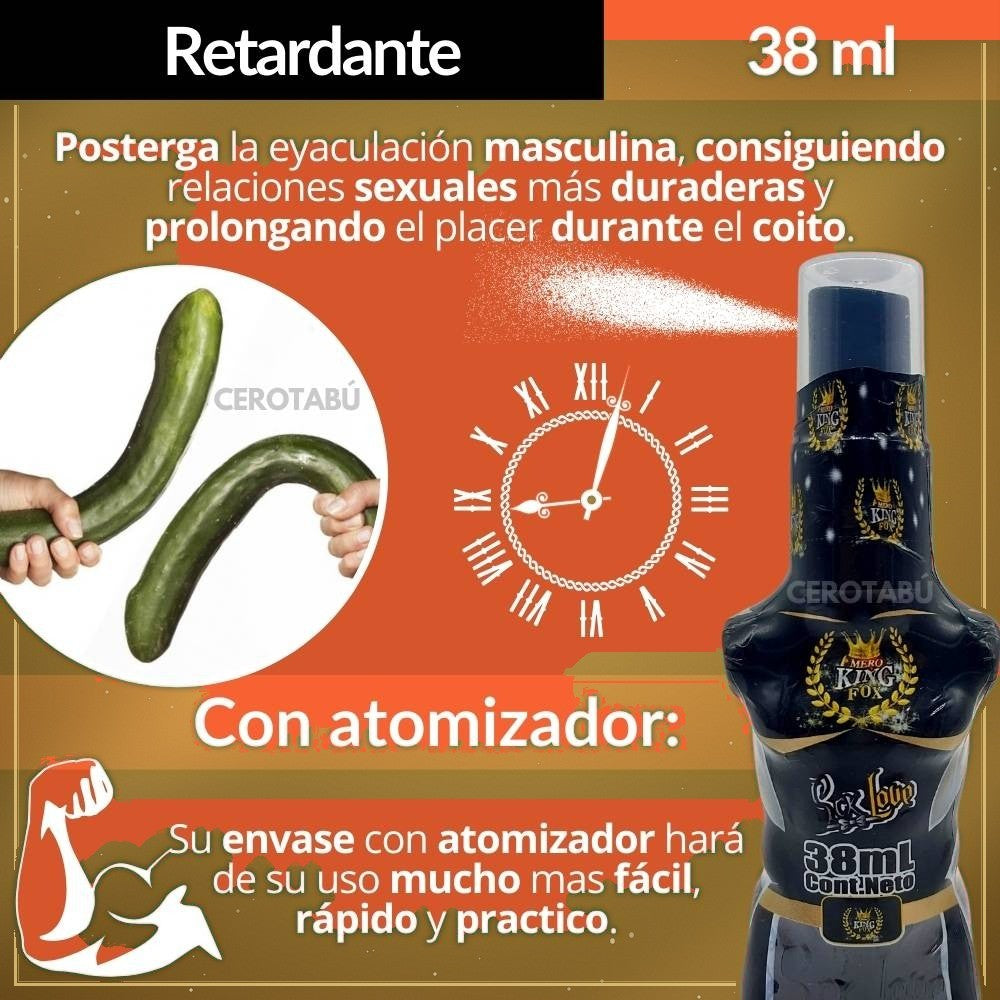 Retardante Masculino King Fox - vista 3
