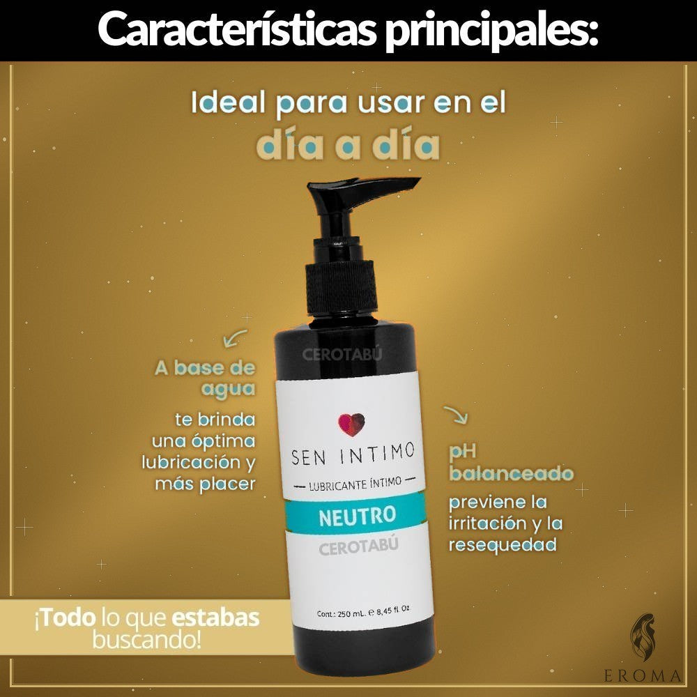 Lubricante Íntimo Neutro 250ml - vista 2