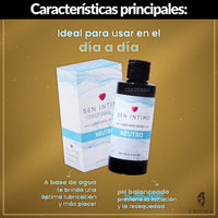 Lubricante Neutro Gel 130ml Base Agua - vista 2