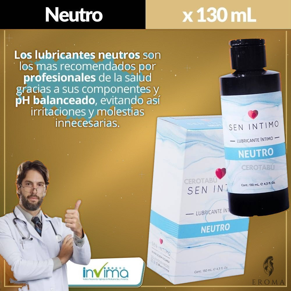 Lubricante Neutro Gel 130ml Base Agua - vista 3