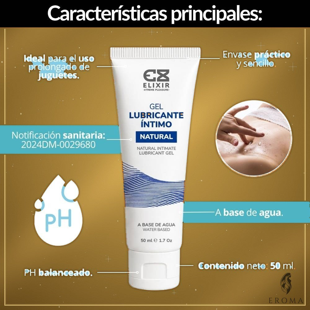 Lubricante Íntimo Neutro Elixir 50ml - vista 2