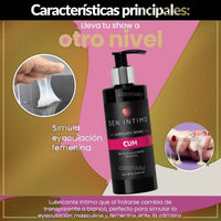 Lubricante Cum 250ml Simula Eyaculación - vista 3