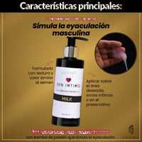 Lubricante Milk Semen 250ml Realista - vista 3
