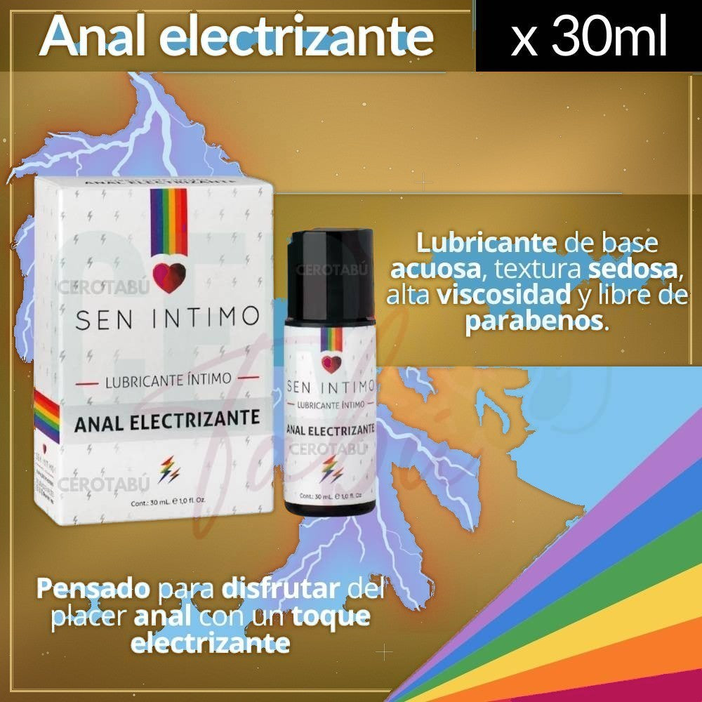 Lubricante Anal Electrizante 30ml - vista 2