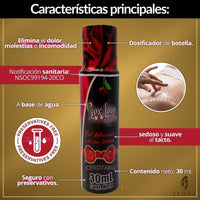 Lubricante Anal Sex Love sin Dolor 30ml - vista 3