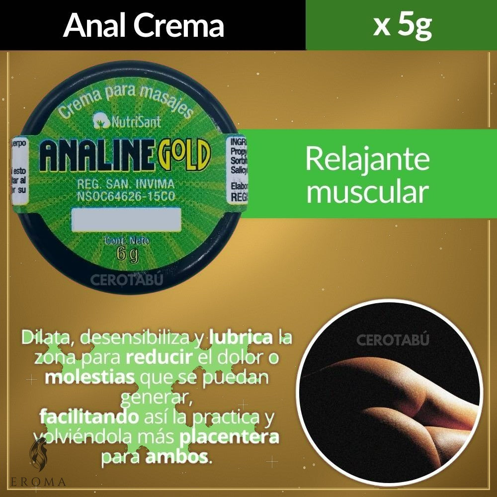 Crema Anal Dilatadora con Feromonas 5g - vista 2