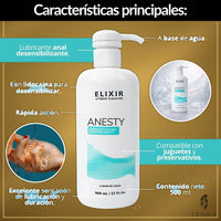 Lubricante Anal Relajante Anesty 500ml - vista 2