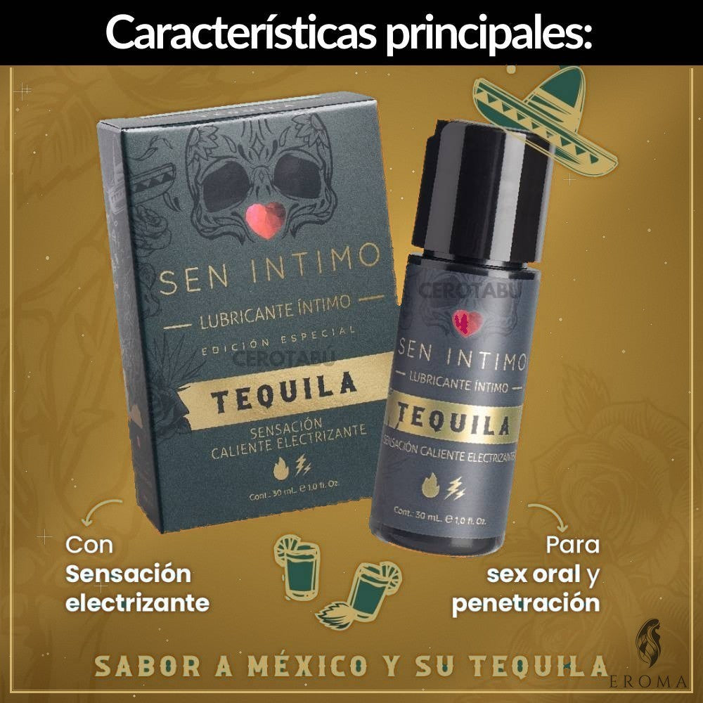 Lubricante Caliente Sabor Tequila 30ml - vista 2
