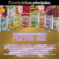 Lubricante Caliente Comestible Sachet - vista 2