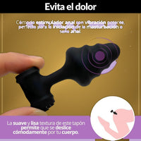 Plug Vibrador Dilatador Anal 7,5cm - vista 3