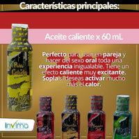 Lubricante Caliente Saborizado 60ml - vista 2