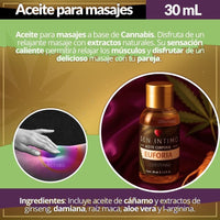 Aceite Corporal Masajes con Cannabis - vista 3