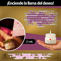 Vela de Masajes Aceite Fresa Salvaje - vista 3