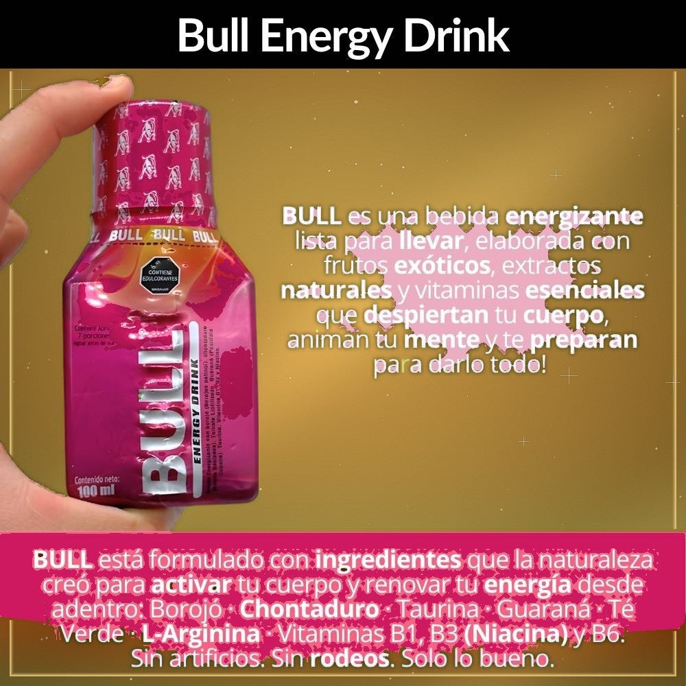 Energizante Femenino Bull 100ml - vista 3