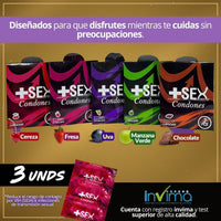 Caja de 60 Condones Aromatizados - vista 3