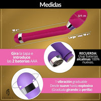 Vibrador Clásico Punto G Texturizado - vista 3