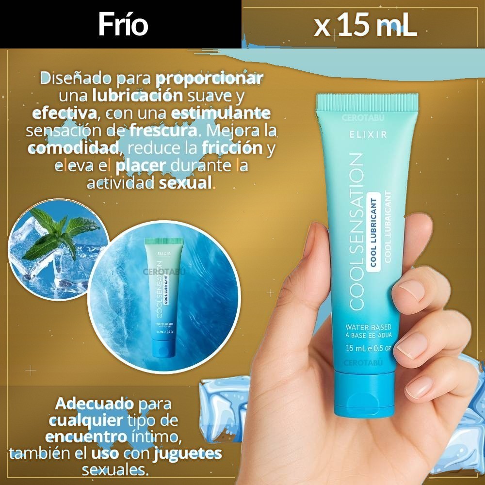 Lubricante Cool Sensation Menta 15ml - vista 3