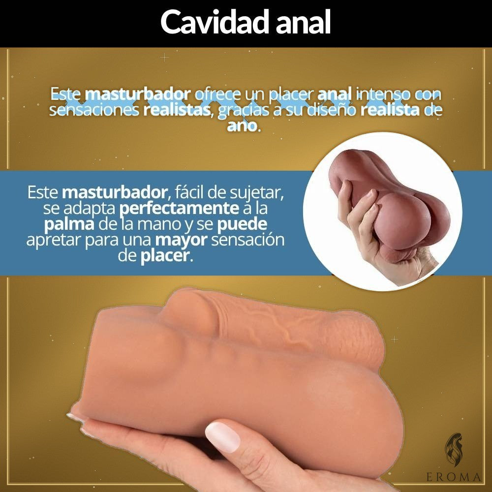 Masturbador Masculino Cavidad Anal TPE - vista 3