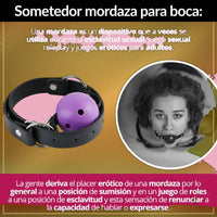 Mordaza Ajustable Sometedor BDSM - vista 3