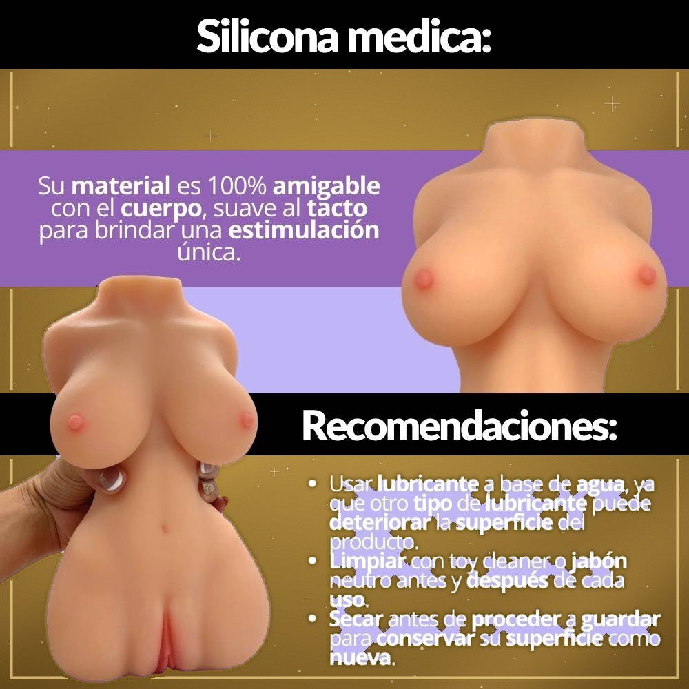 Masturbador Torso Vagina y Ano 4D - vista 5